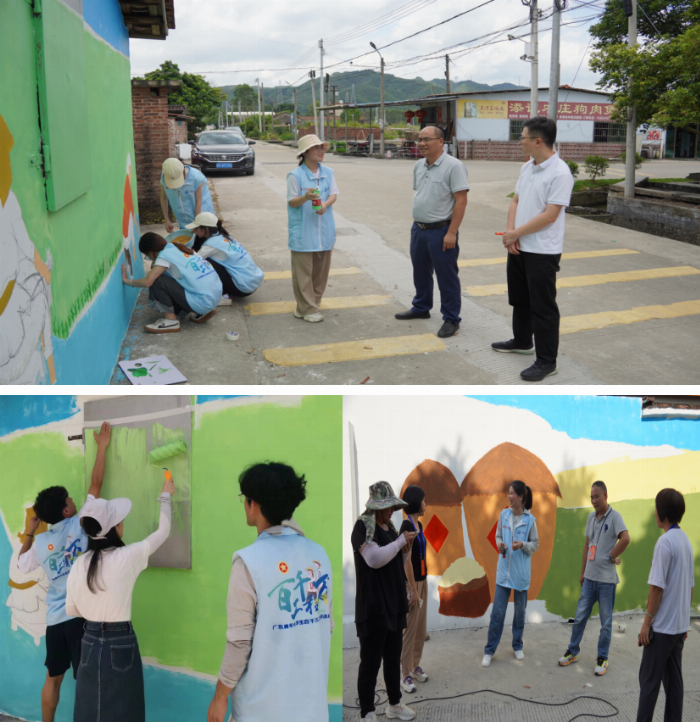 實踐鑄青春 擘畫和美山塘新圖景——廣東工程職業(yè)技術(shù)學院實踐鑄青春突擊隊開展鄉(xiāng)村美化系列活動